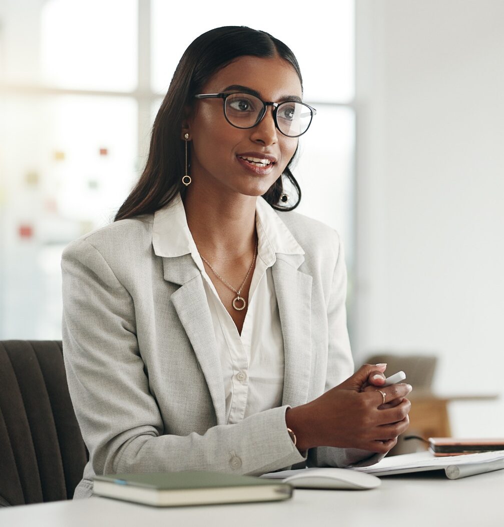 Interview, human resources and meeting with business people, conversation and hiring with b2b and r
